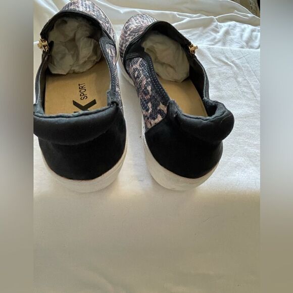 Anne Klein Loafers leopard cheetah print sparkle size 8 like new condition - Picture 11 of 16